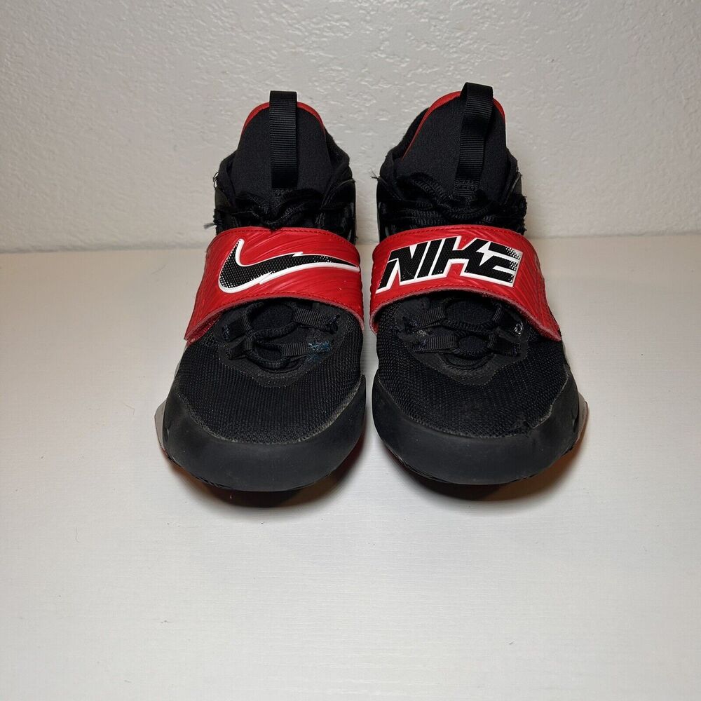 Nike Boys Future Court 3 CT2866-008 Red/Black Basketball Shoes Sneakers Size 7Y